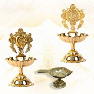 Shankh Chakra Arti Chirag
