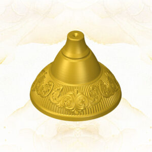 Brass Bell cap 35 MM