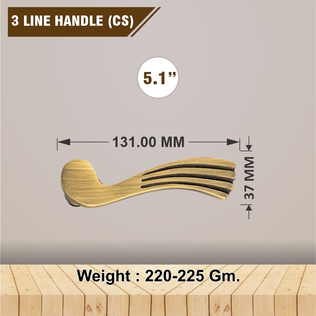 3 Line Handle