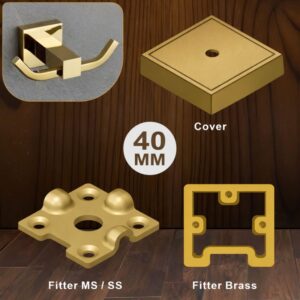 40 MM SQ Concealed