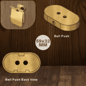 59x32 MM H/R Bell Push Button
