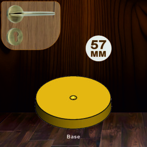 57 MM Round Base